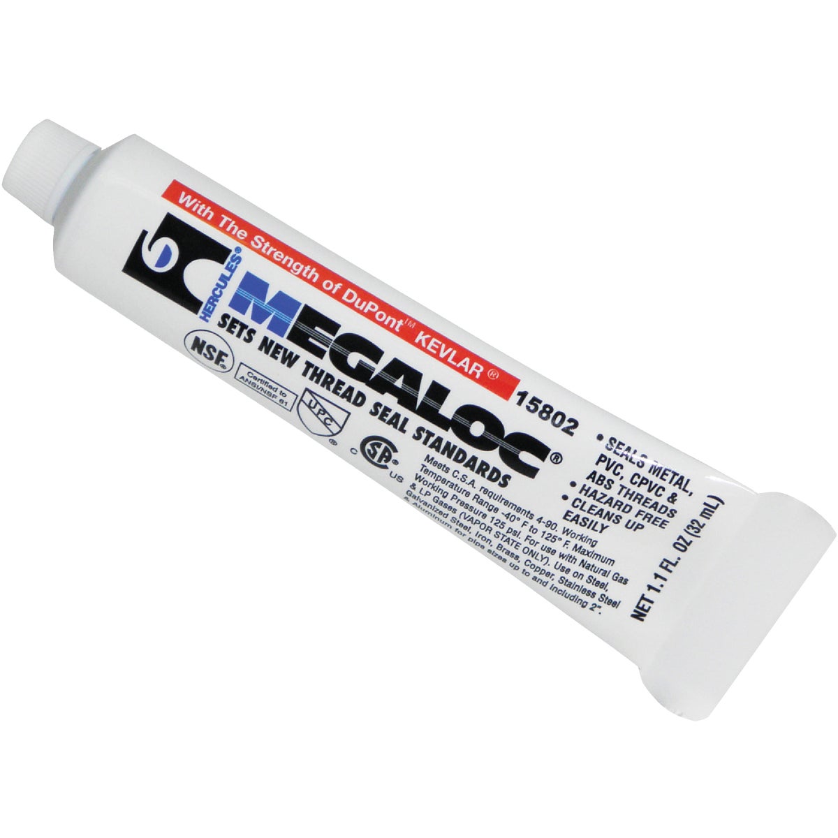 Hercules Megaloc 1.1 Oz. Multi-Purpose Thread Sealant