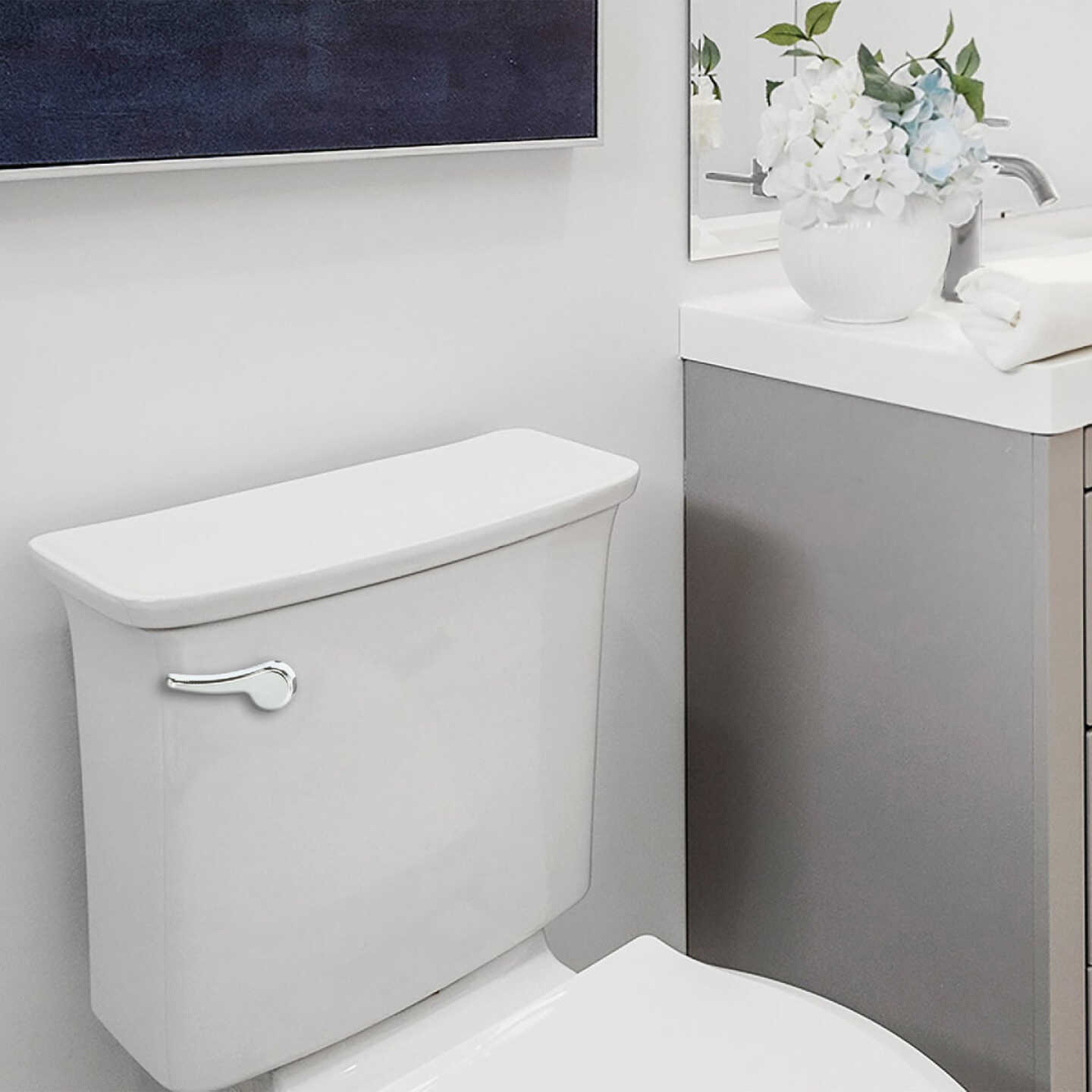 Korky Universal White Flush Tank Lever with Plastic Handle Image 6