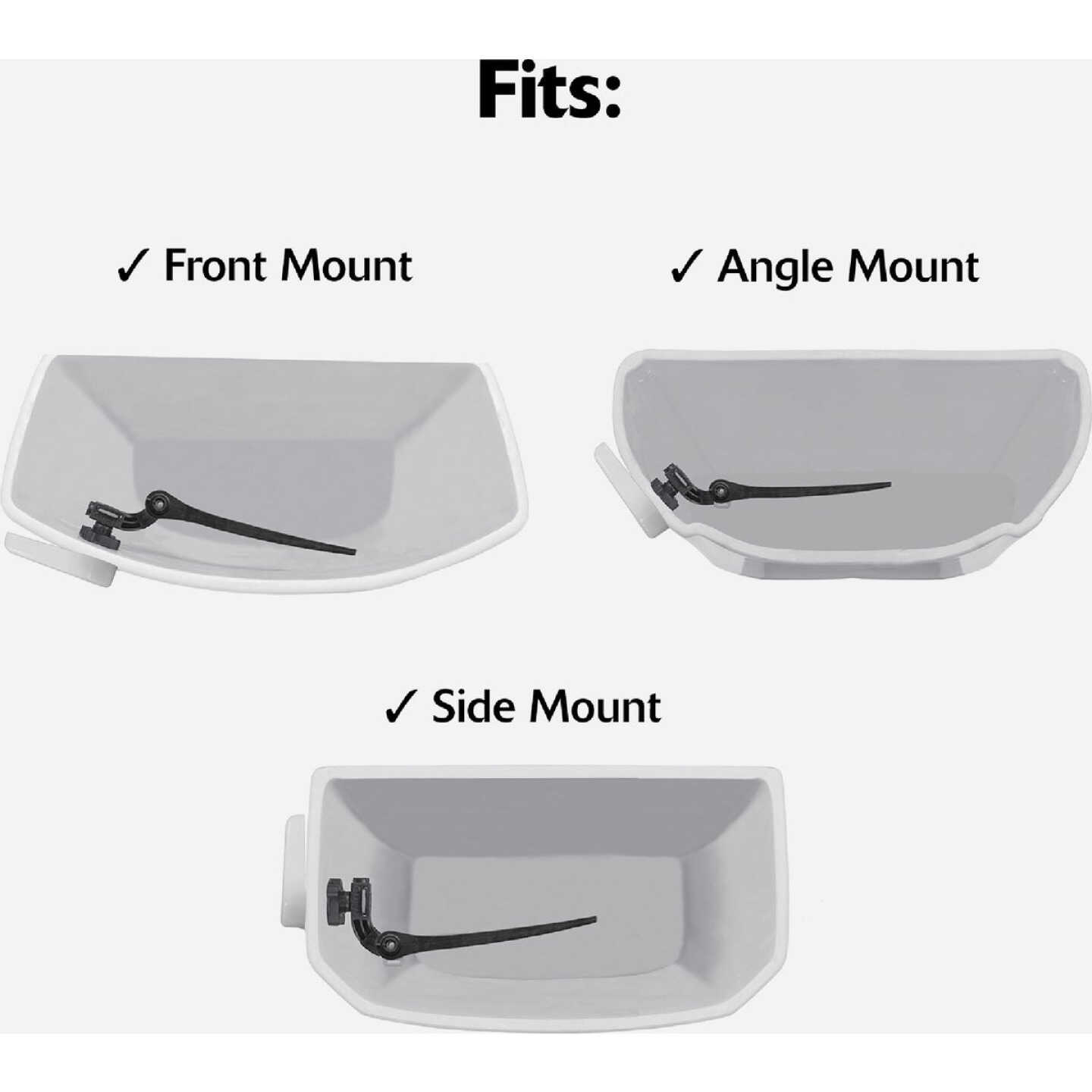 Korky Universal White Flush Tank Lever with Plastic Handle Image 5