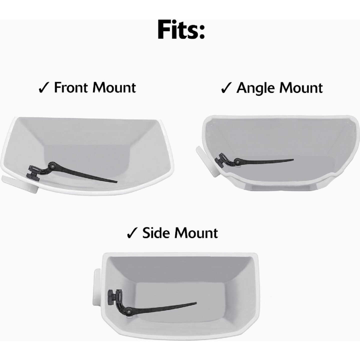 Korky Universal White Flush Tank Lever with Plastic Handle Image 5