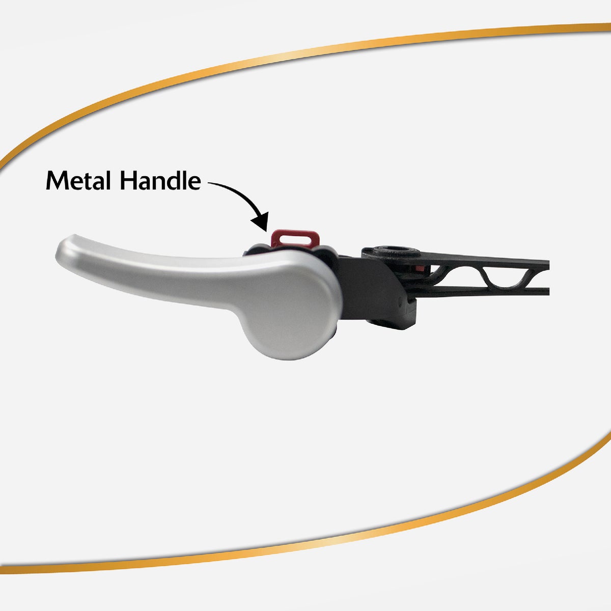 Korky Universal White Flush Tank Lever with Plastic Handle Image 3