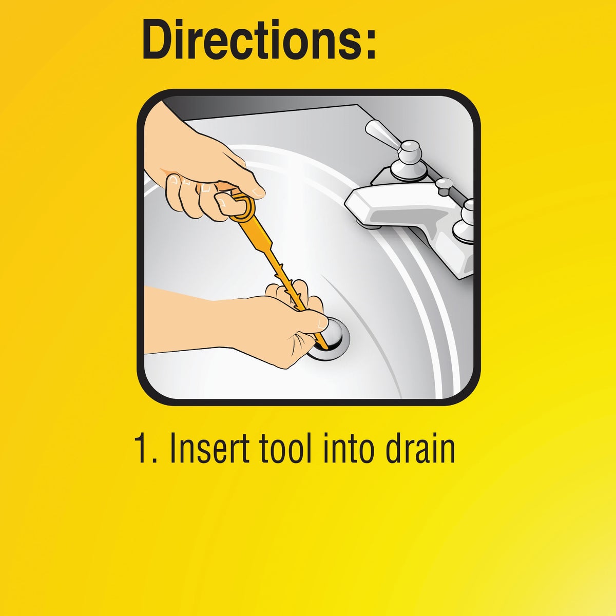 Instant Power Drain Snake 18 In. Hair Clog Removal Tool Image 3