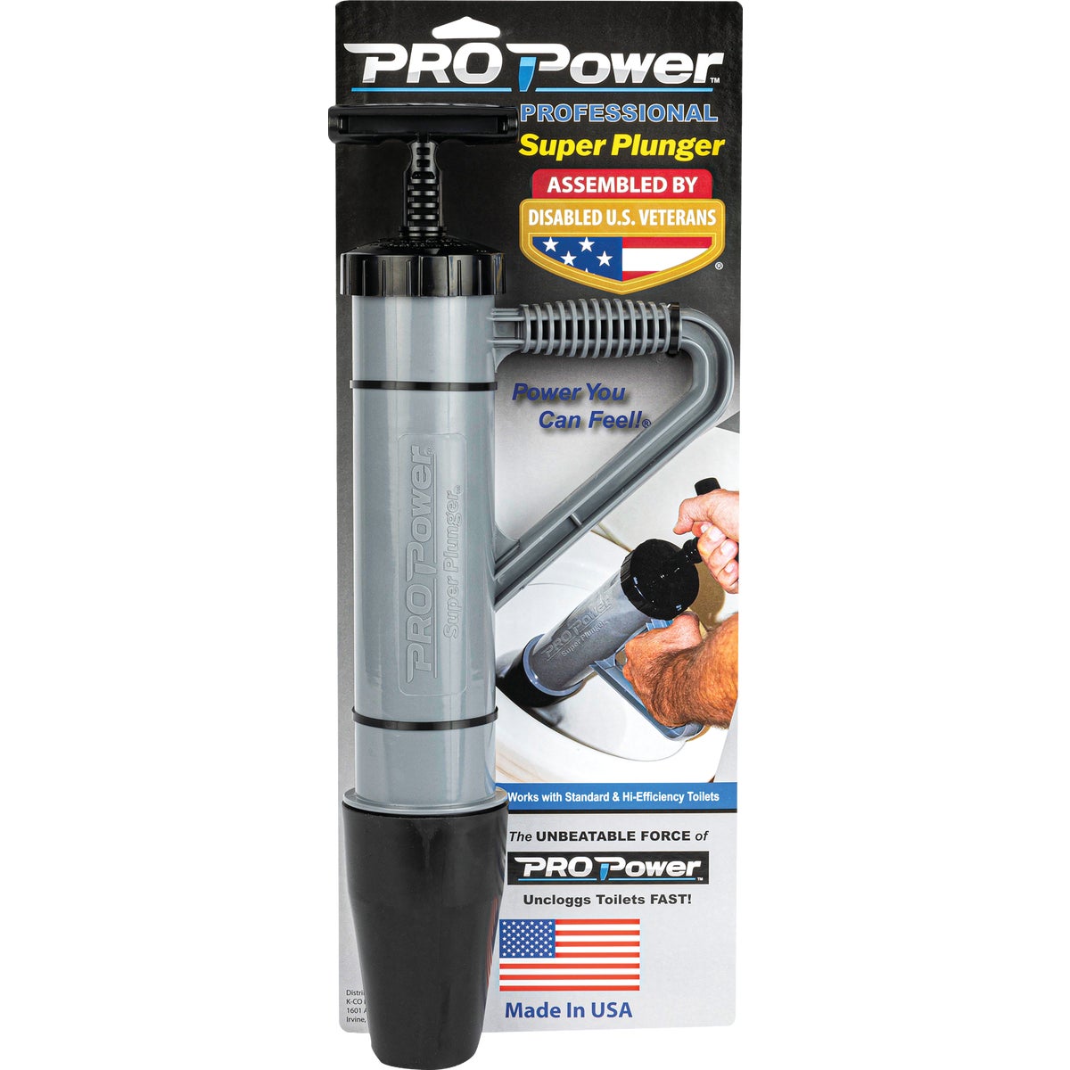 Pro Power Super Plunger 3 In. Dia. Toilet Plunger Image 5