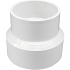 Charlotte Pipe 4 In. Schedule 30 DWV 600 Series PVC Coupling Image 1