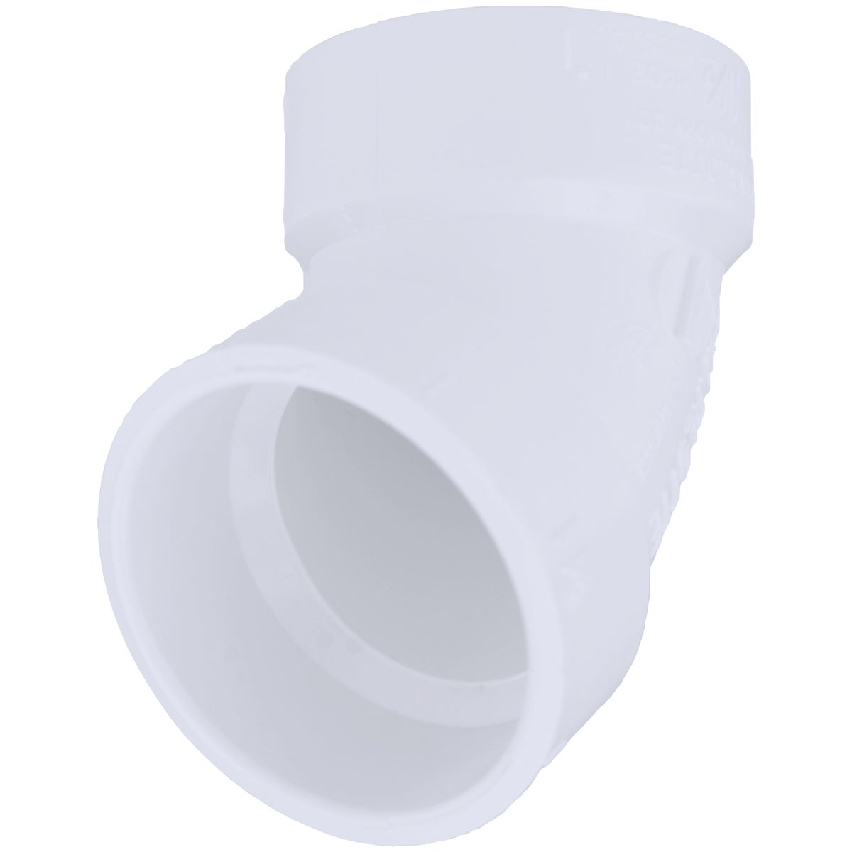 Charlotte Pipe 1-1/2 In. Schedule 40 60 Deg. DWV PVC Elbow (1/6 Bend) Image 1