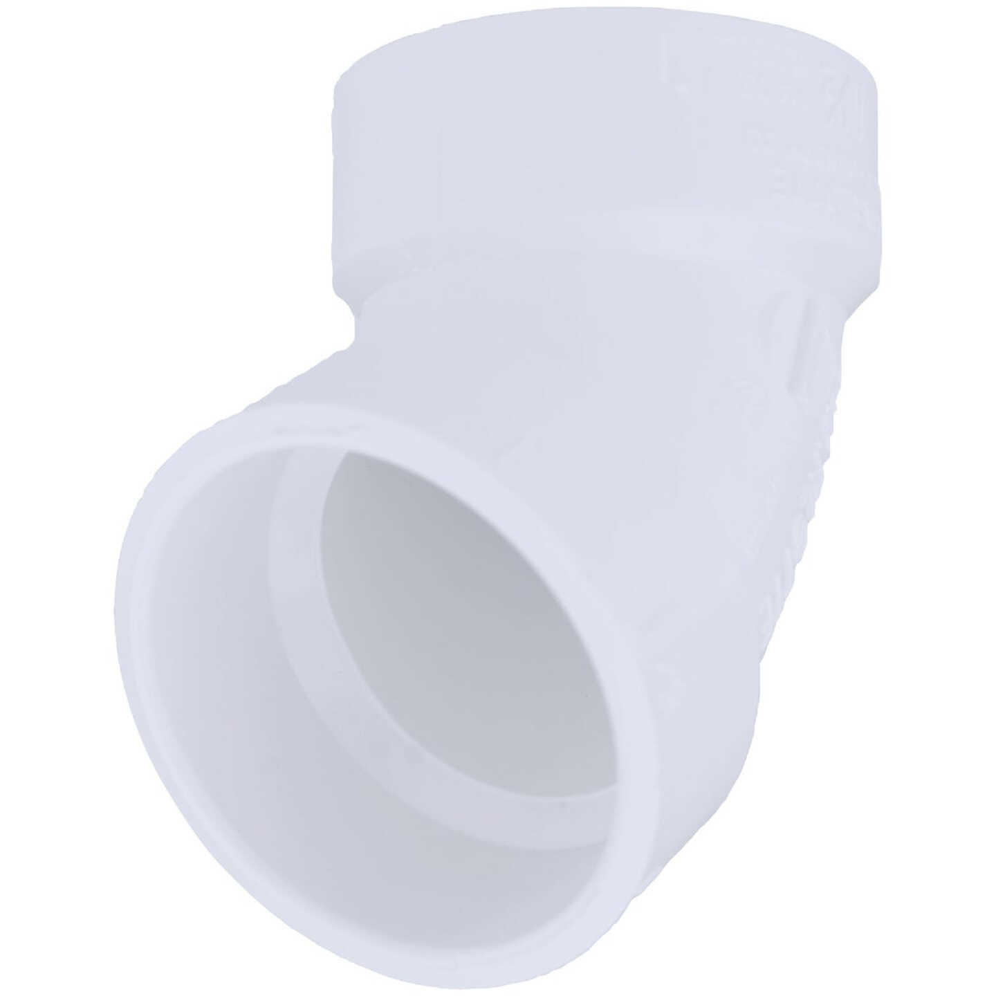 Charlotte Pipe 1-1/2 In. Schedule 40 60 Deg. DWV PVC Elbow (1/6 Bend) Image 1
