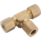 Anderson Metals 1/4 In. Compression Brass Tee Image 1