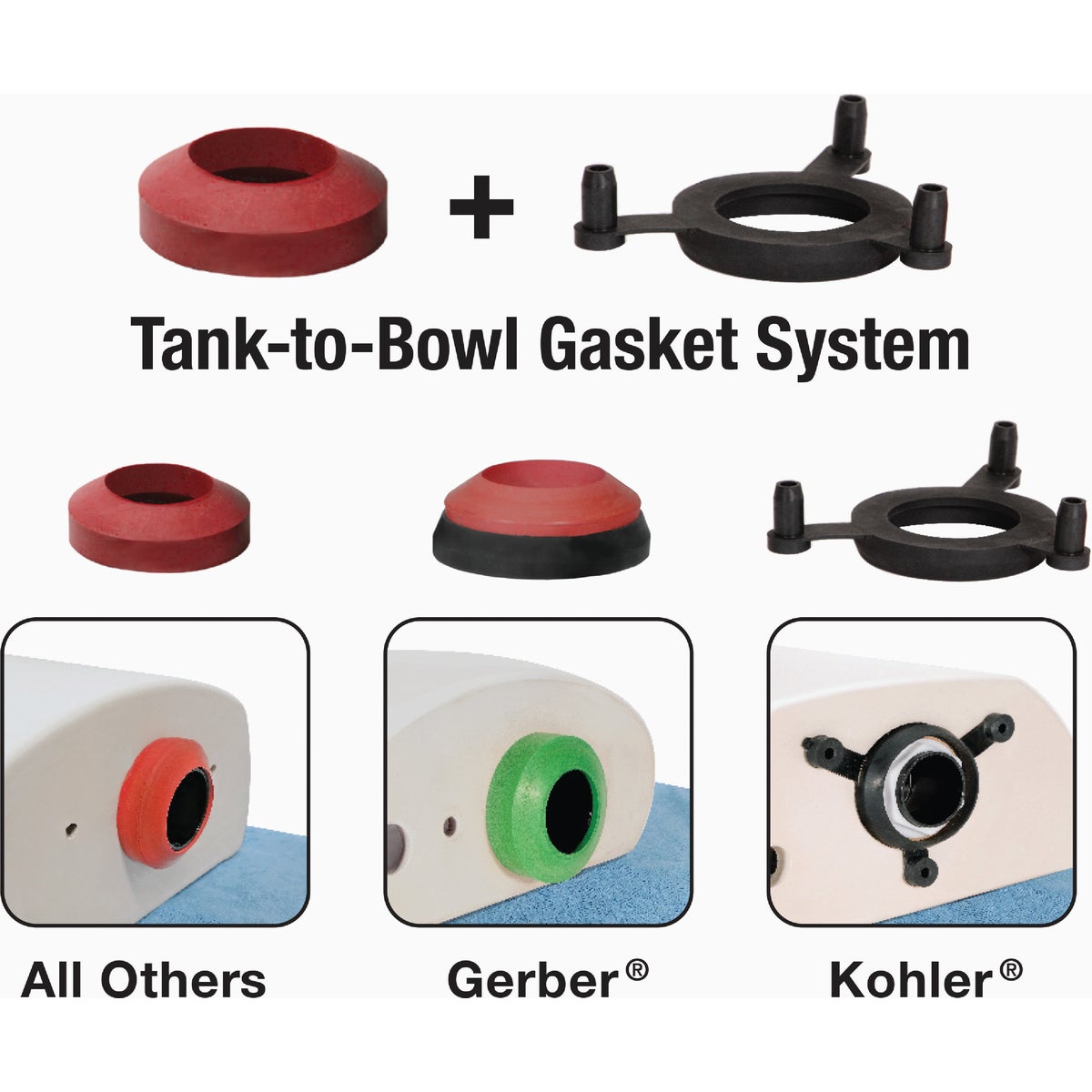 Fluidmaster Universal Toilet Repair Kit Image 2