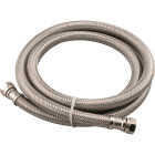 Do it Best 3/8 In. C x 3/8 In. C x 60 In. L. Braided Stainless Steel Faucet Supply Line Image 1