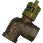 Blue Flame 1/2 In. Brass Quarter-Turn Angle Ball Gas Valve Image 1