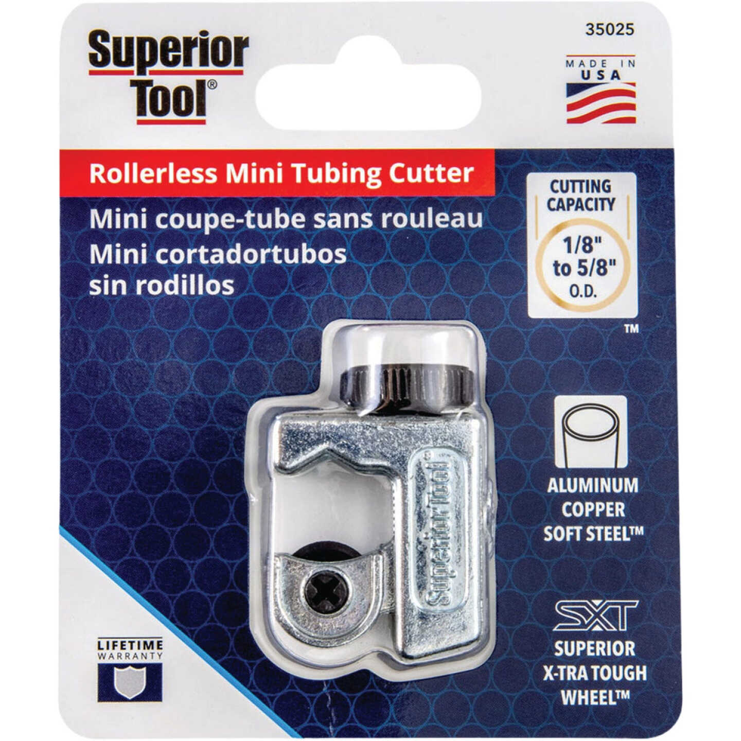 Superior Tool 5/8 In. Rollerless Mini Tubing Cutter Image 2