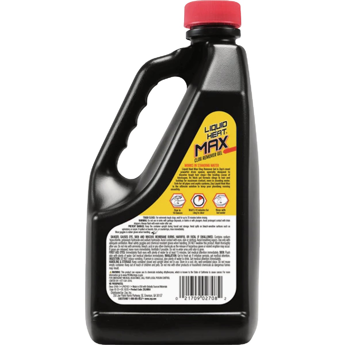 Zep Liquid Heat Max 64 Oz. Clog Remover Gel Image 6