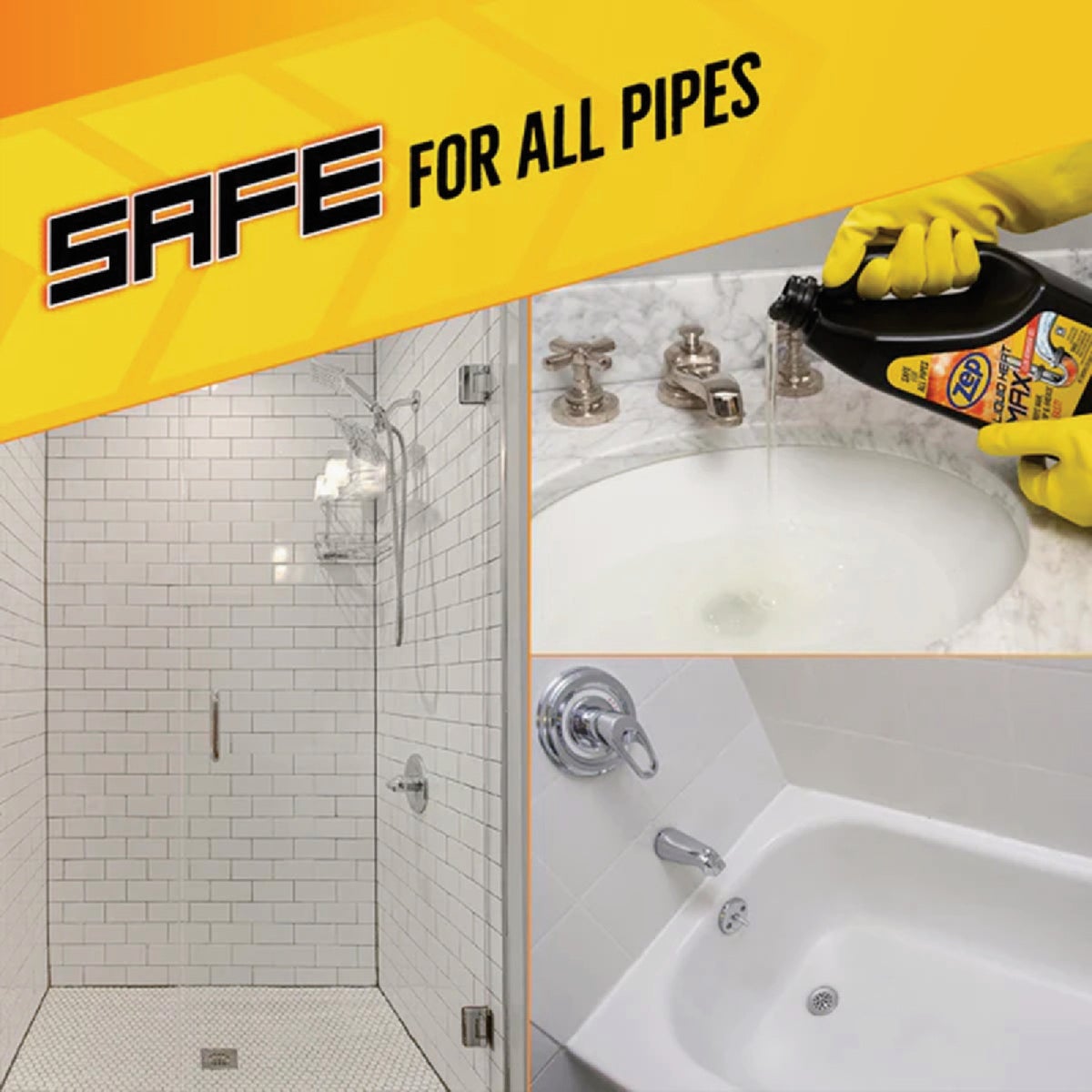 Zep Liquid Heat Max 64 Oz. Clog Remover Gel Image 2