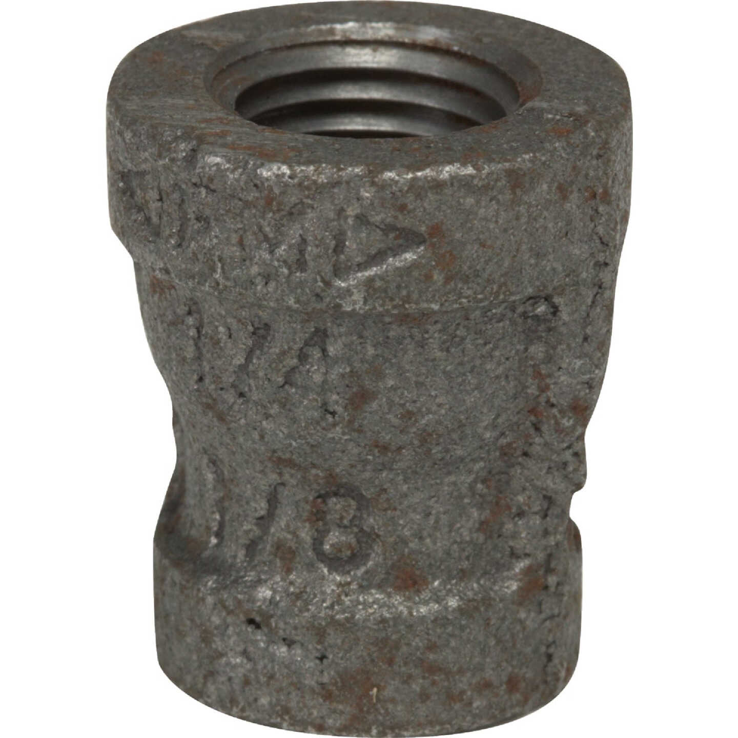 Anvil 1/2 In. x 1/4 In. Malleable Black Iron Reducing Coupling Image 1