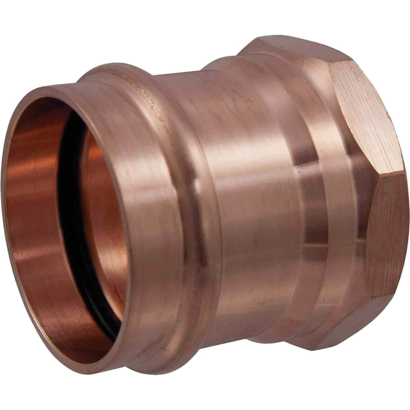 NIBCO 1/2 In. Press x 1/2 In. Female Copper Adapter (10-Pack) Image 1