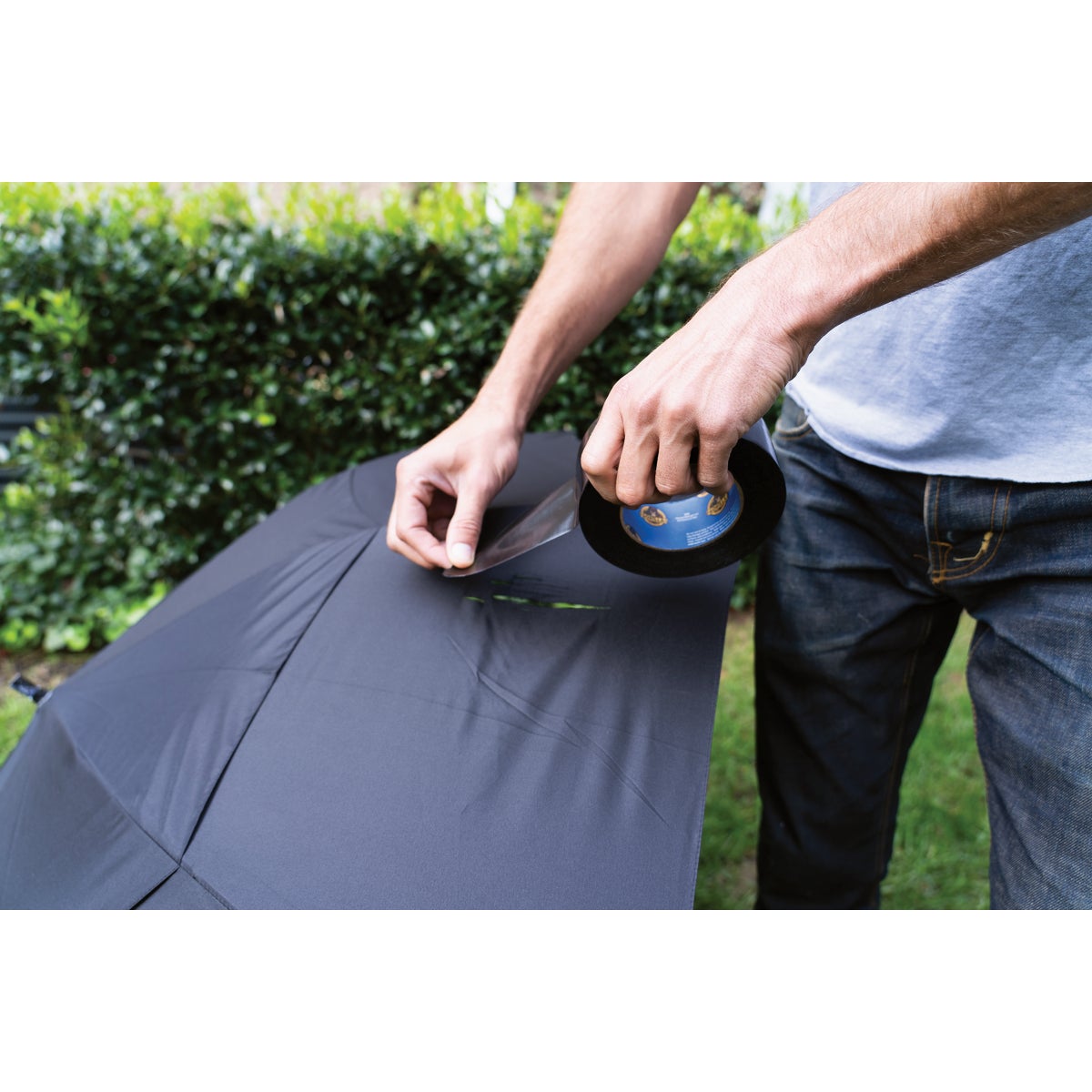 Gorilla 1.88 In. x 10 Yd. All Weather Tape, Black Image 2