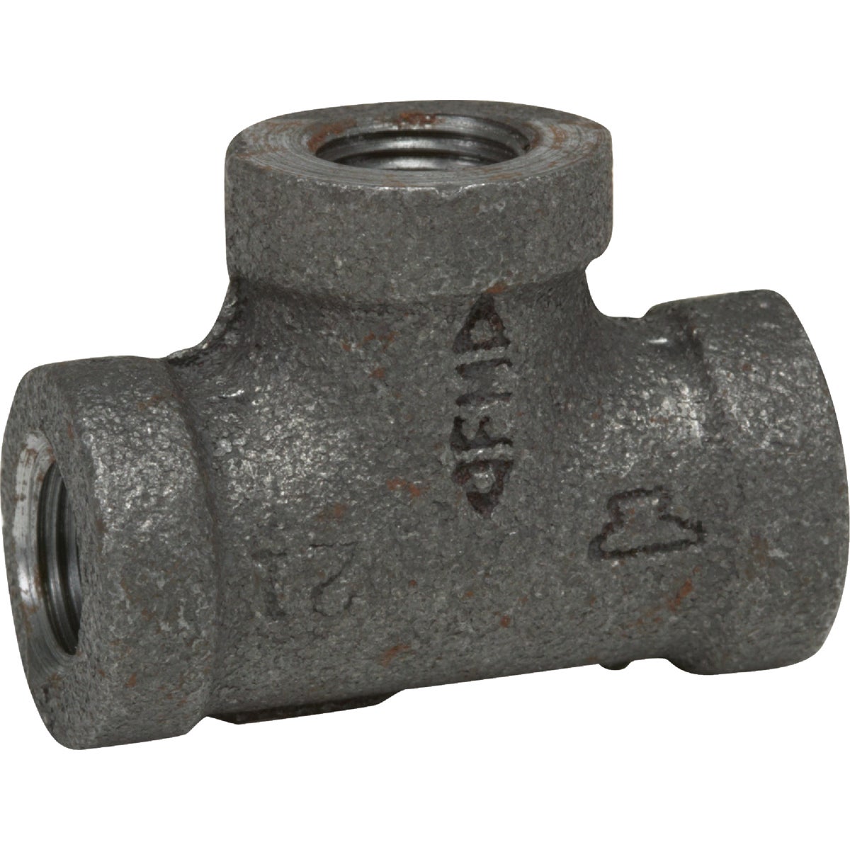 Anvil 1-1/4 In. Standard Malleable Black Iron Tee