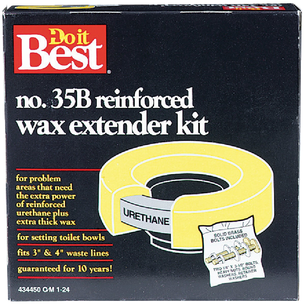 Do it Best No. 35B Wax Ring Extender Kit  Image 2