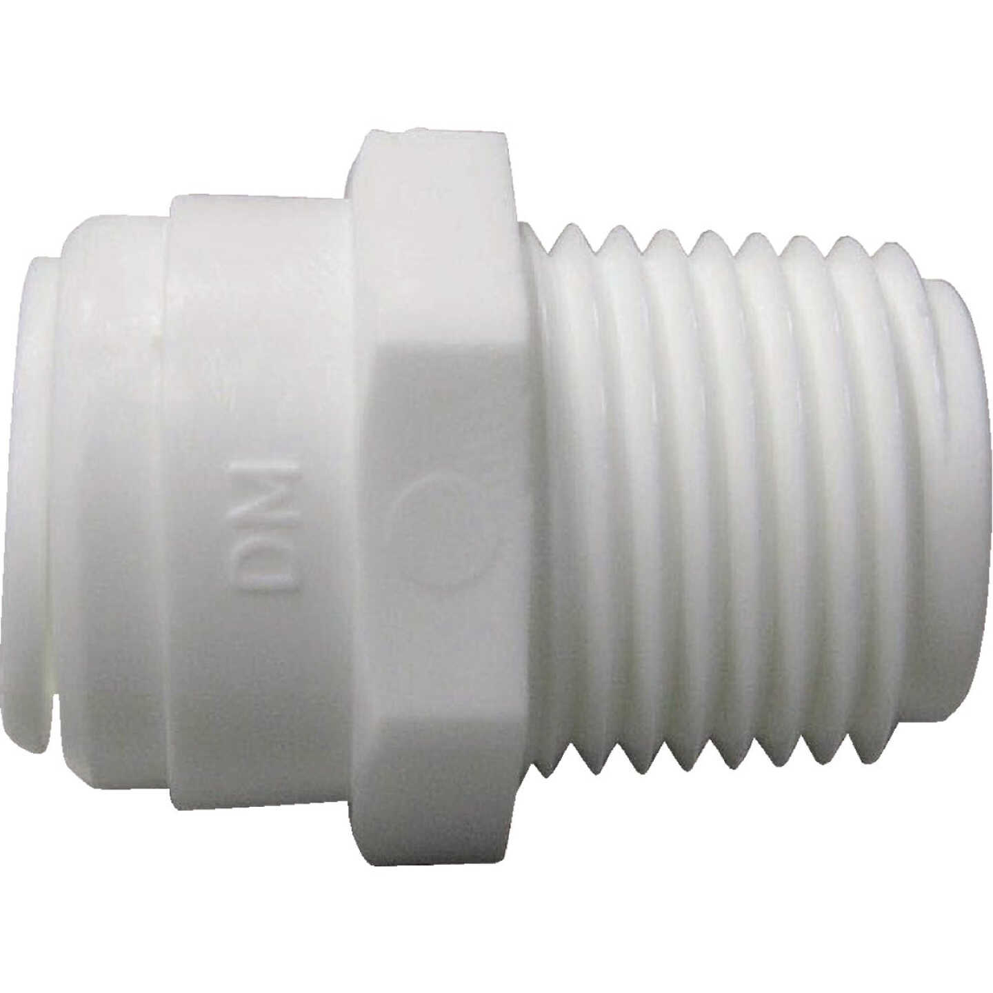 Watts Aqualock 1/2 In. OD x 1/2 In. MPT Push-to-Connect Plastic Adapter Image 1