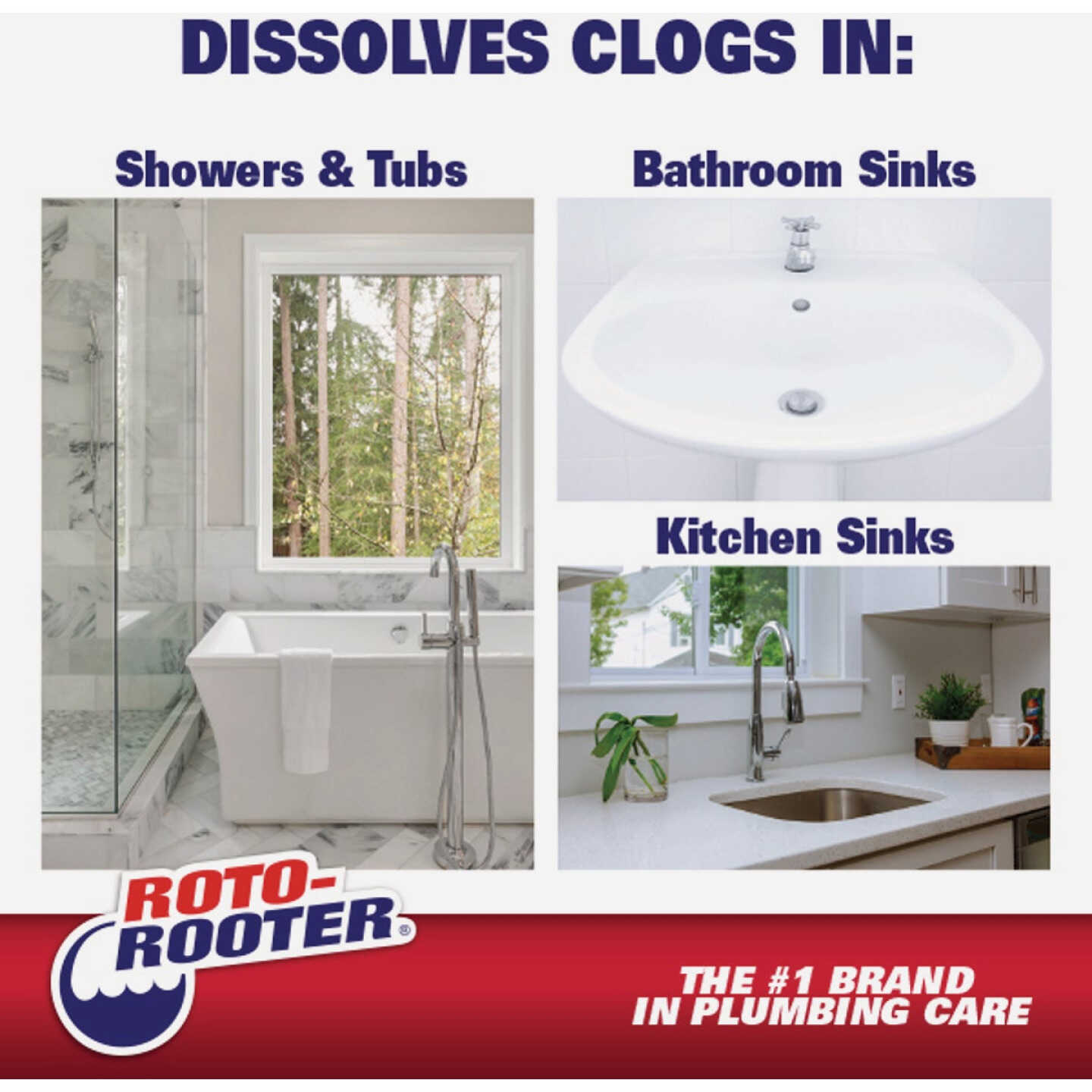 Roto-Rooter 80 Oz. Gel Clog Remover Image 4
