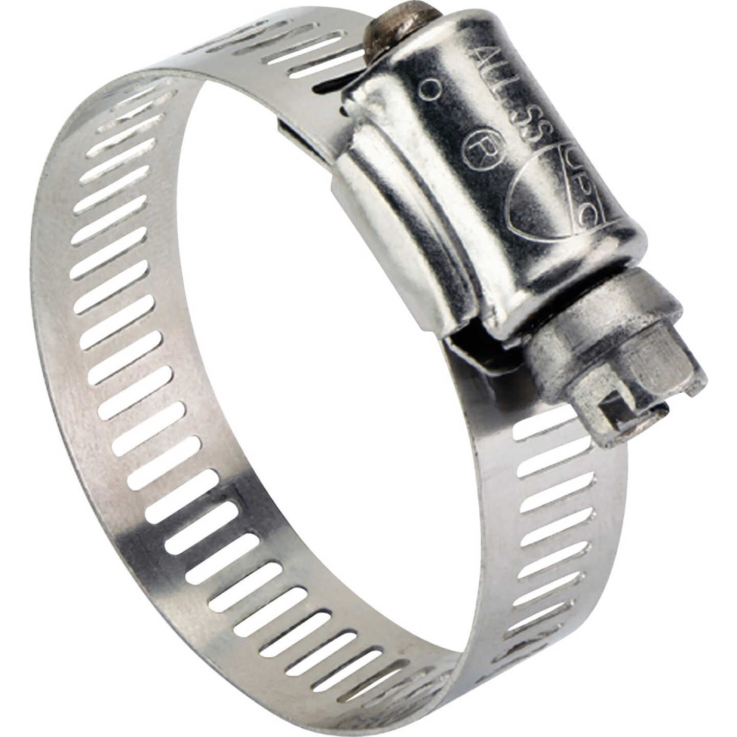 Ideal 3/8 In. - 7/8 In. 67 All Stainless Steel Hose Clamp Image 1