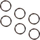 Zenna Home Bronze Decorative Shower Curtain Ring (12-Count) Image 1