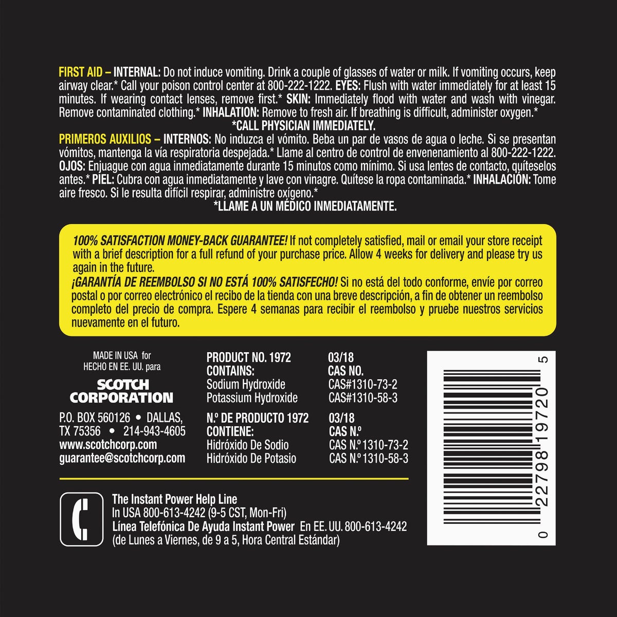 Instant Power Hair & Grease 1 Gal. Liquid Drain Opener Image 4