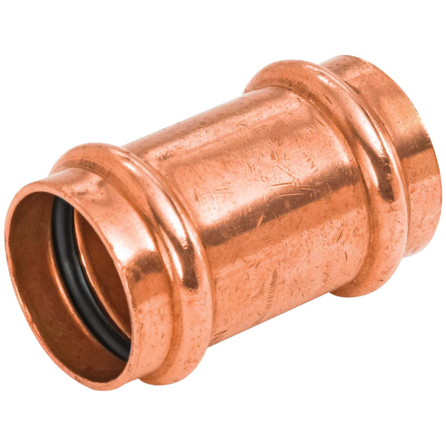 NIBCO 1/2 In. x 1/2 In. Press Copper Coupling without Stop Image 1