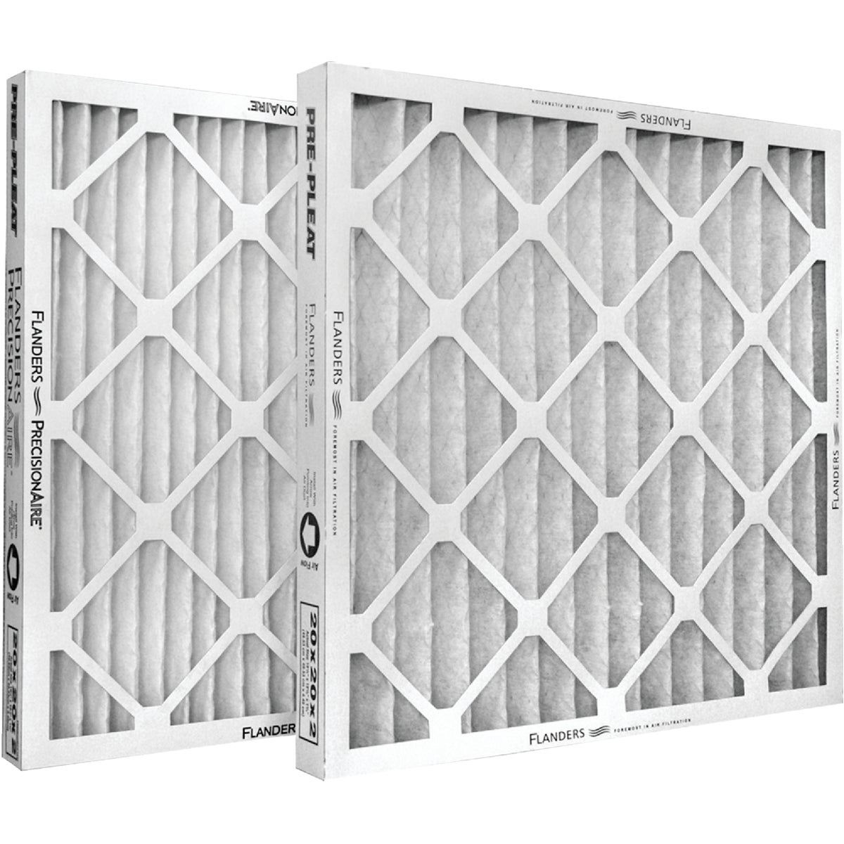 BestAir 24 In. x 24 In. x 2 In. MERV 8 Pleated Furnace Filter