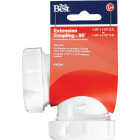 Do it Best 1-1/2 In. White PVC 90 Degree Elbow Coupling Image 2