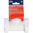 Do it Best 1-1/2 In. White PVC Three-Way Coupling Tee Image 2