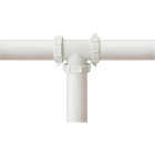 Do it Best 1-1/2 In. White PVC Three-Way Coupling Tee Image 4