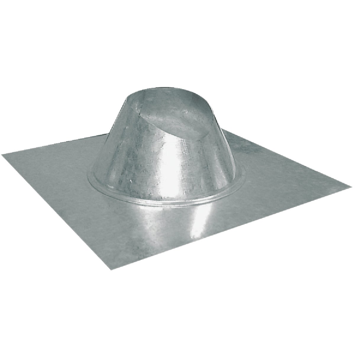 Imperial 5 In. Galvanized Rainproof Roof Pipe Flashing Image 1