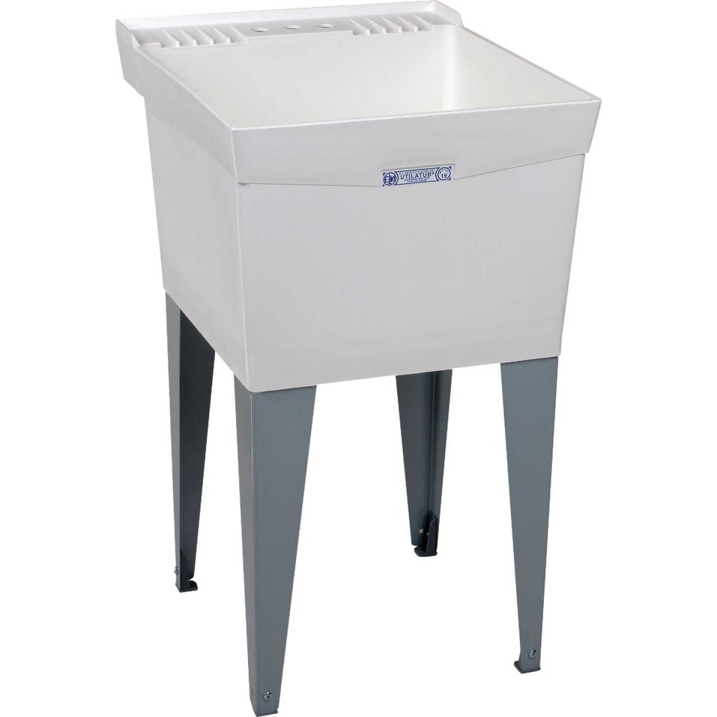Mustee Utilatub 18 Gallon 20 In. W x 24 In. L Thermoplastic Laundry Tub Image 1