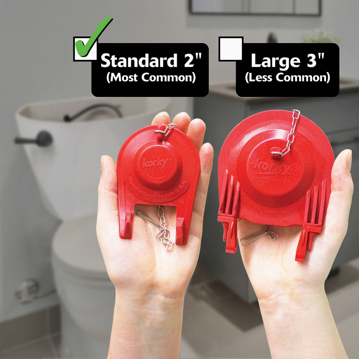 Korky Complete Universal Toilet Repair Kit  Image 2