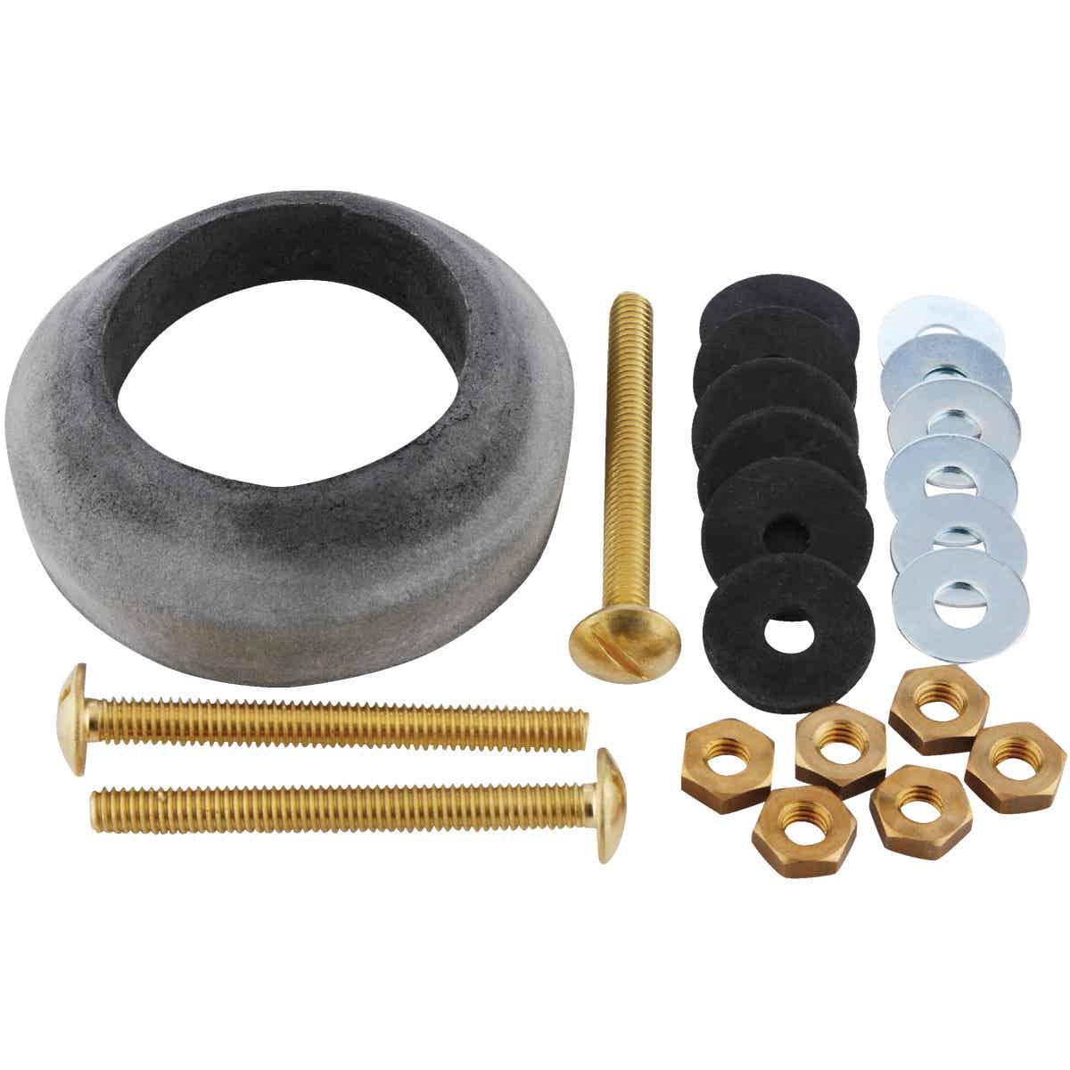 Do it Best 5/16 In. x 3 In. Brass, Sponge Rubber Tank Bolts  Image 3