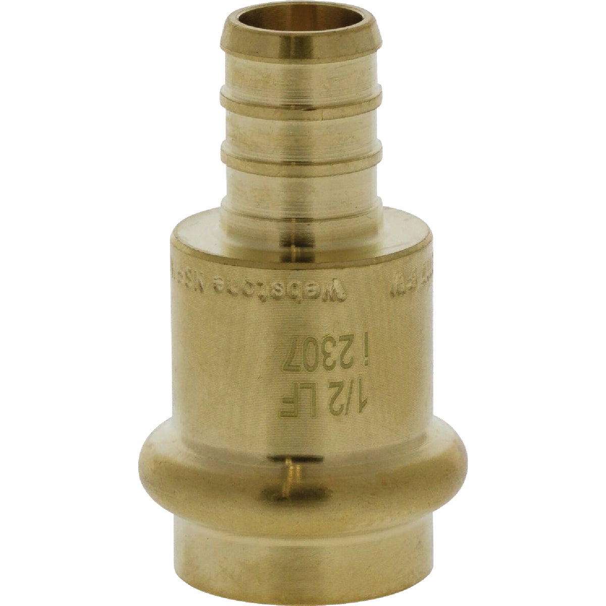 Nibco 1/2 In. Press x F1807 LF BR PEX Transition Fitting Image 1