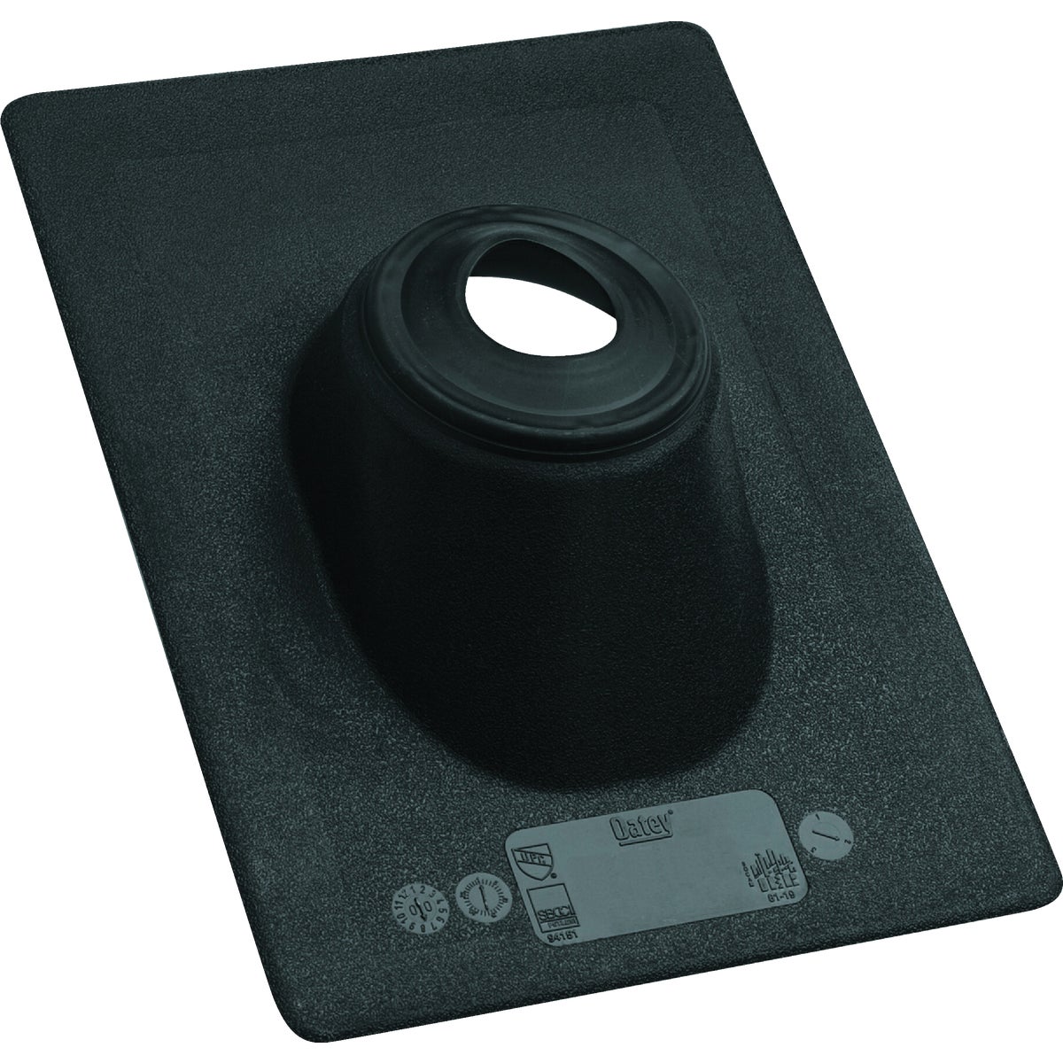 Oatey No-Calk 1-1/4 In. to 1-1/2 In. Thermoplastic Roof Pipe Flashing Image 1