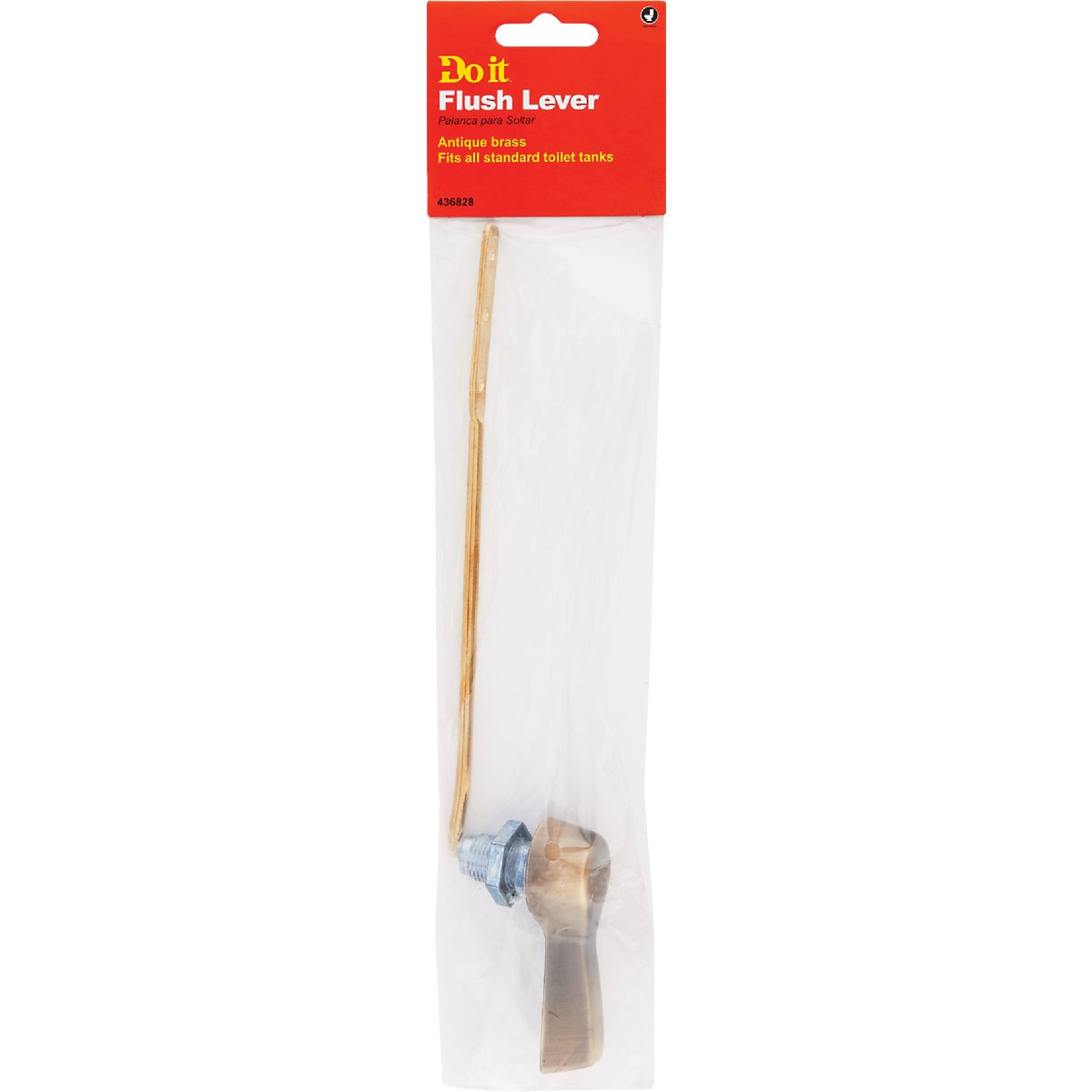 Do it Antique Brass Tank Lever with Brass Arm Image 2