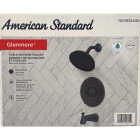 American Standard Glenmere Matte Black Single-Handle Lever Tub & Shower Faucet Image 7