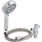 Home Impressions 6-Spray 1.8 GPM Handheld Shower Head, Chrome Image 3