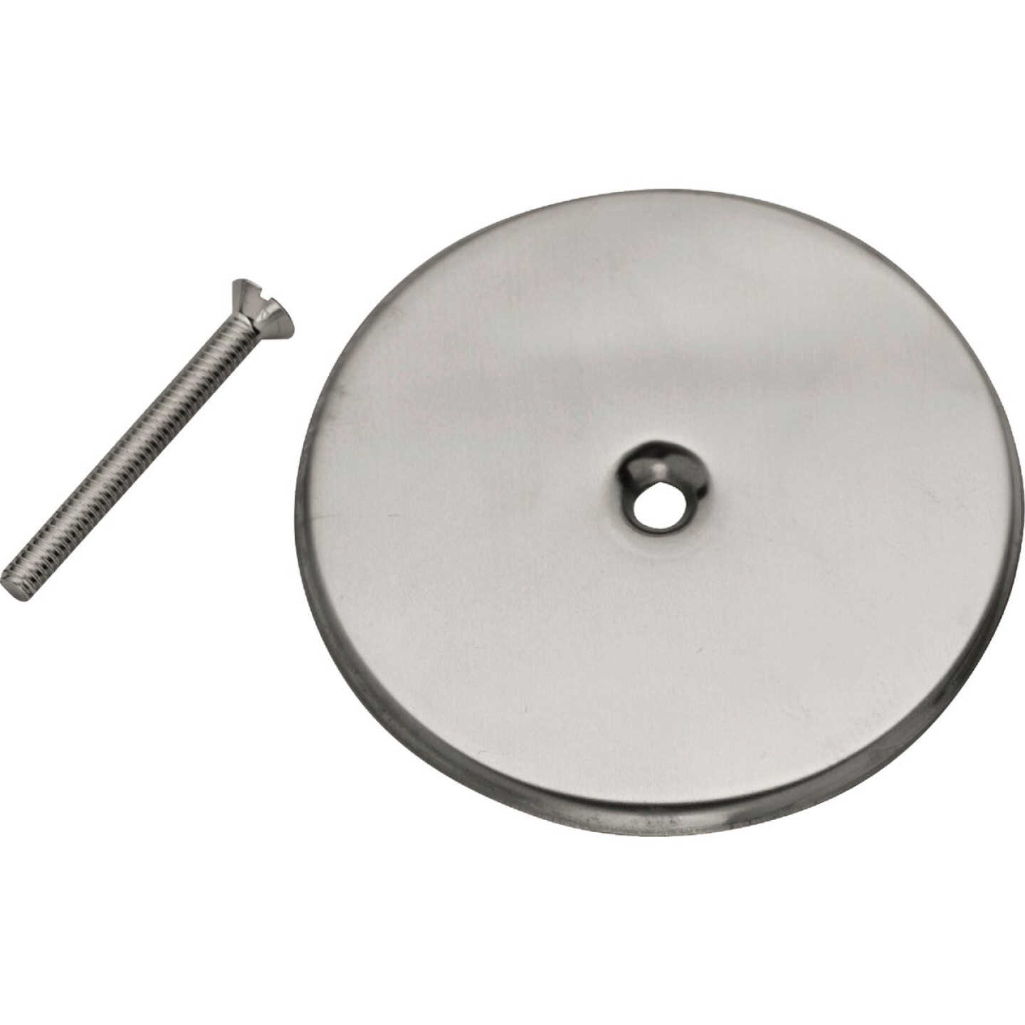 Oatey 4 In. Stainless Steel Cover Plate Image 1