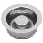 Do it Best Polished Chrome Brass Disposer Flange and Stopper Image 1