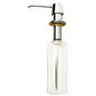Do it Best Polished Chrome Clear Body Soap Dispenser Image 1