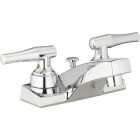 Homepointe, Chrome 2-Handle 4 In. Lavatory Faucet Image 1