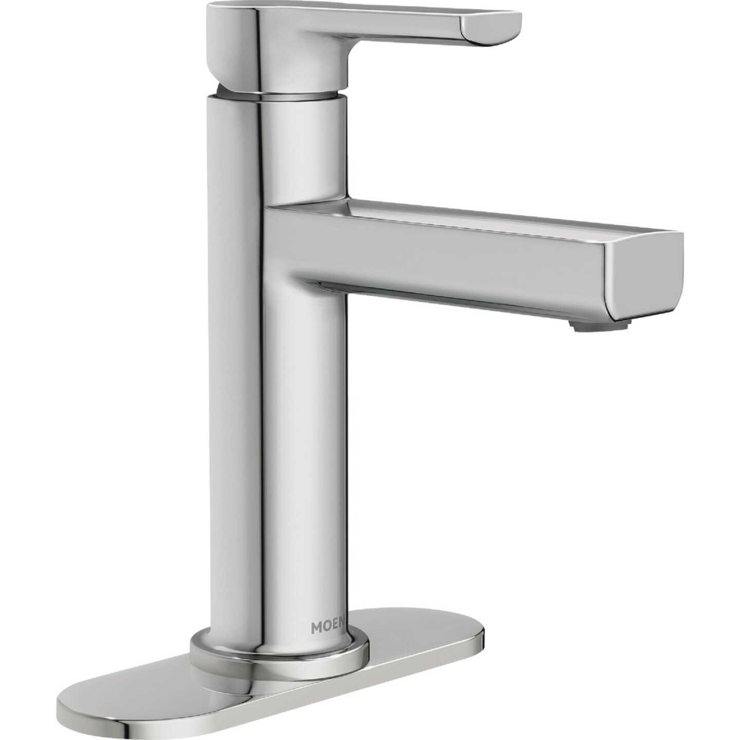 Moen Rinza 1-Handle Lever Centerset Bathroom Faucet, Chrome Image 1