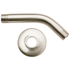 Do it 6 In. Brushed Nickel Metal Shower and Flange Image 1