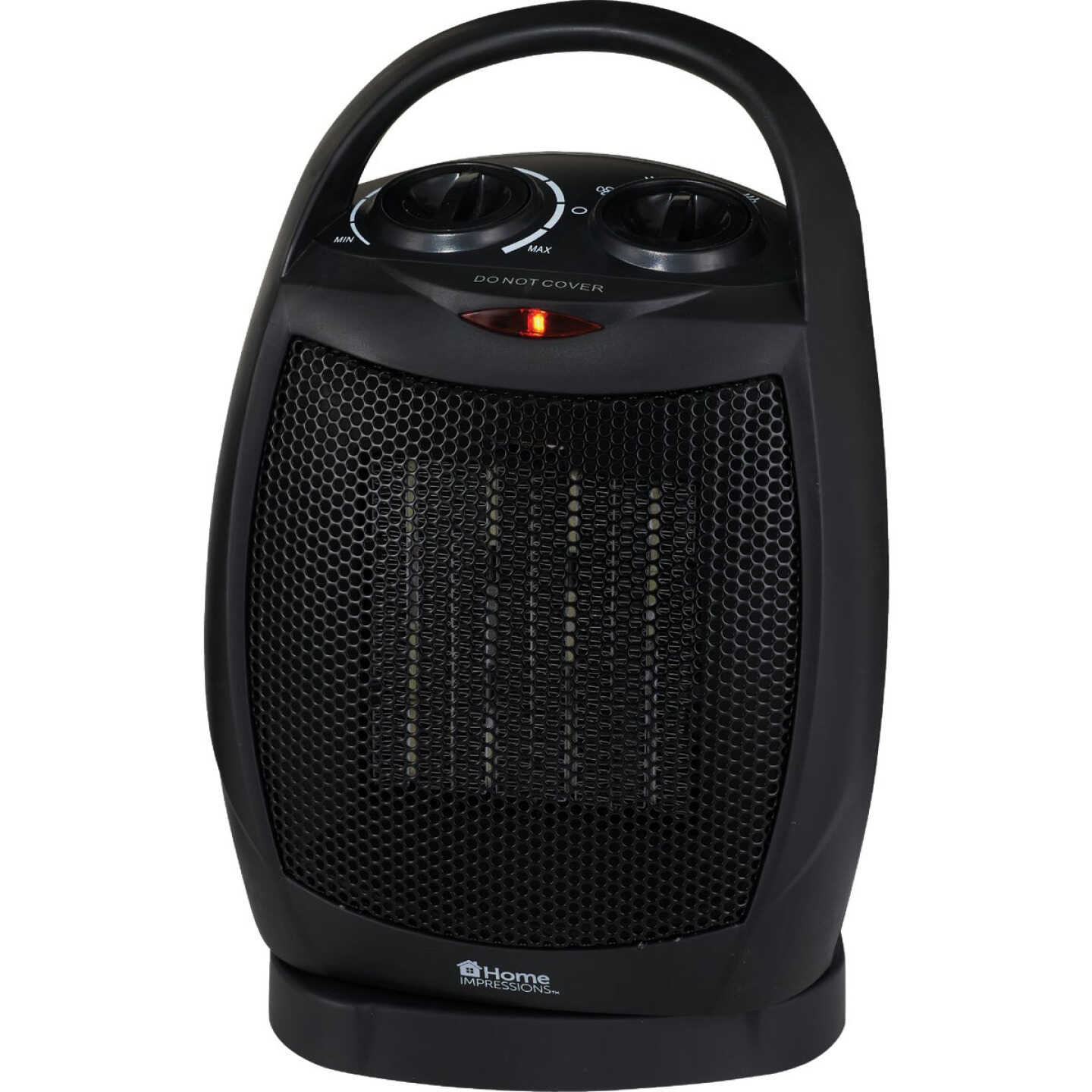Home Impressions 1500W 120V Oscillating Ceramic Space Heater with PTC Image 3