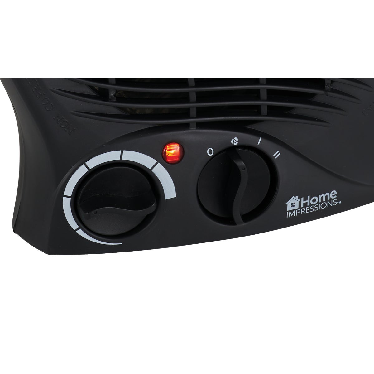Home Impressions 1500W 120V Electric Space Heater, Black Image 5