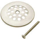 Do it Best 2 In. Dome Cover Tub Drain Strainer with Brushed Nickel Finish Image 1